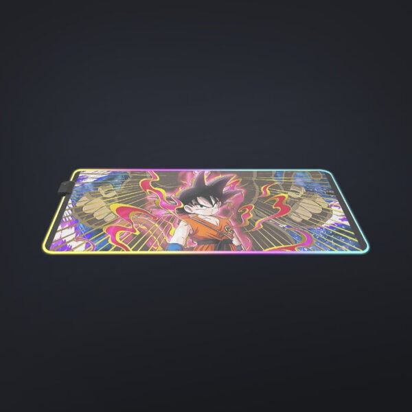 Great Ape Monkey Kid Goku Galaxy High-Quality Battle 3D cool LED  Mouse Pad