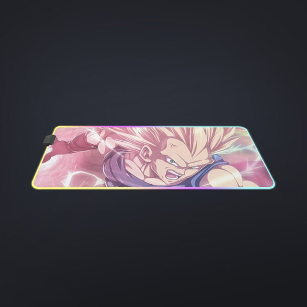 Dragon Ball Trunks SSJ3 Fan Artwork Full Print Style cool  LED Mouse Pad