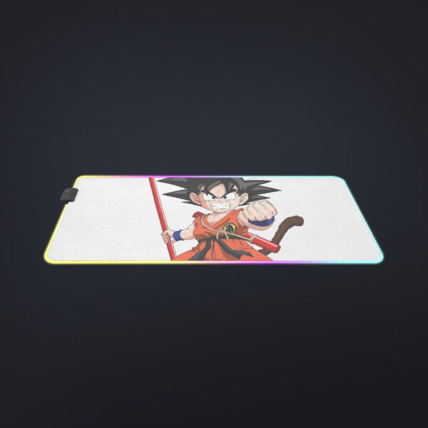 Kid Goku Fighting Dragon Ball Z cool LED Mouse Pad