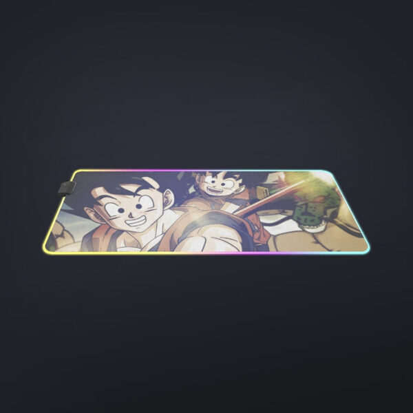 Dragon Ball Z Goku Gohan  LED Mouse Pad