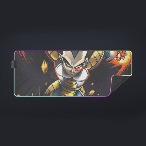 Dragon Ball Armored Vegeta Double Galick Cannon Dope cool LED Mouse Pad