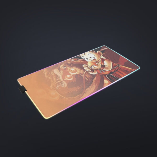 Kid Goku Dragon Ball cool  LED Mouse Pad