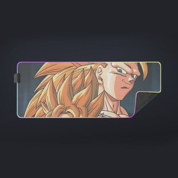 Goku Evolution from Kid to SSJ3 Transformation Dopest 3D cool LED  Mouse Pad