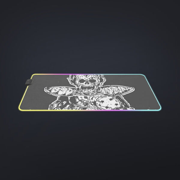 Dragon Ball Z Skeleton Vegeta Scary Super Saiyan Epic cool LED  Mouse Pad