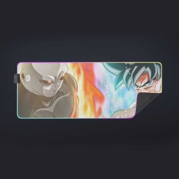 Dragon Ball Super Goku vs Jiren Overflowing Aura cool LED Mouse Pad