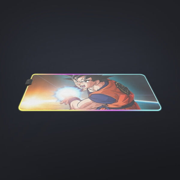 Goku Kamehameha cool  LED Mouse Pad