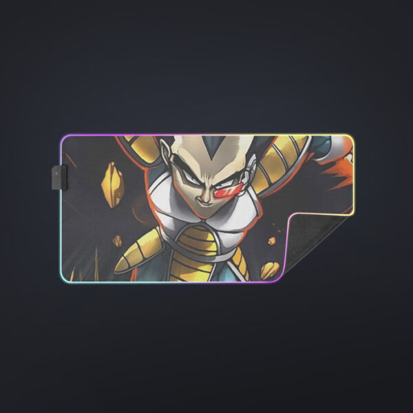 Dragon Ball Armored Vegeta Double Galick Cannon Dope cool LED Mouse Pad