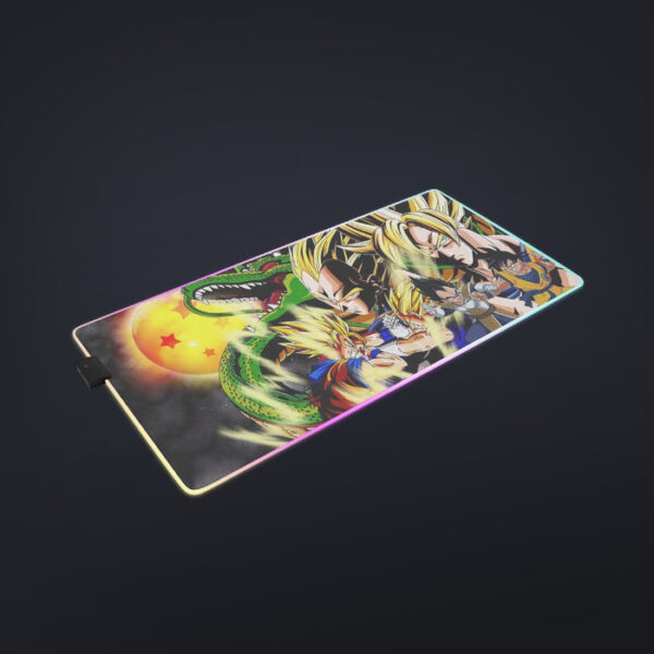 Dragon Ball GT Vegeta Transformations LED Mouse Pad