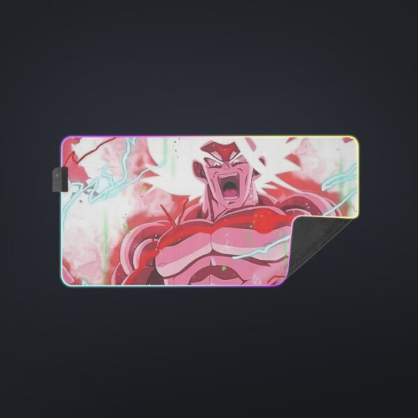 Goku Super Saiyan White Omni God Transformation cool LED Mouse Pad