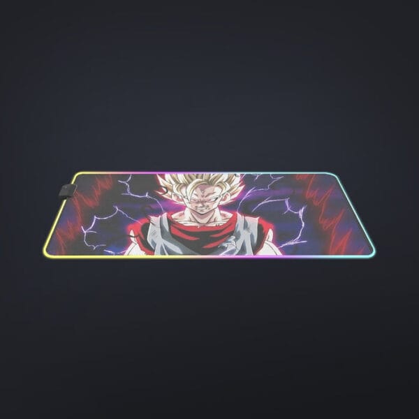 Dragon Ball Z  Super Saiyan Prince Vegeta cool LED Mouse Pad