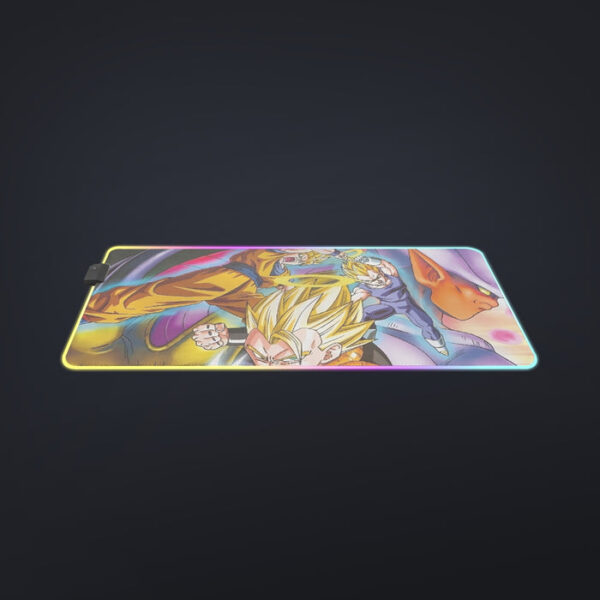 Dragon Ball Super Gogeta Super Saiyan Fusion Streetwear Design cool LED Mouse Pad