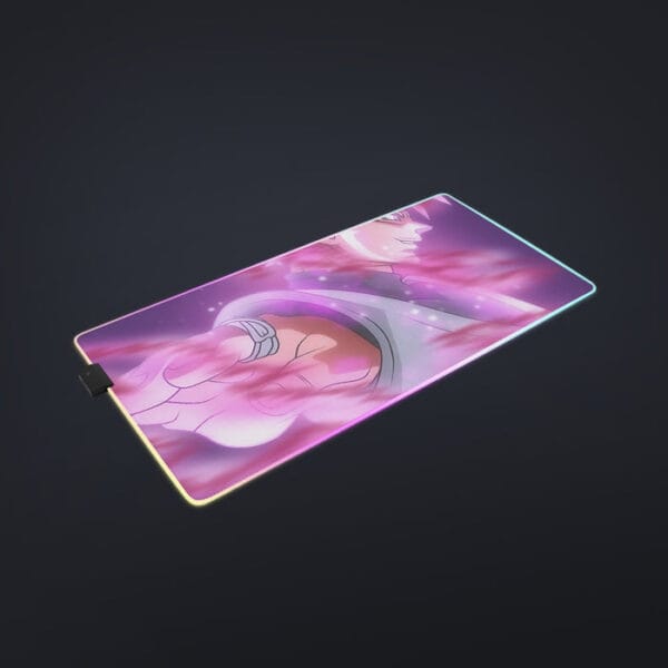 Dragon Ball Super Saiyan Black Goku Rose Cool Casual cool LED  Mouse Pad