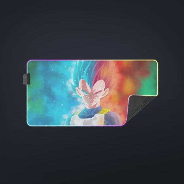 DBZ Vegeta Super Saiyan God Blue SSGSS Cool Portraits cool  LED Mouse Pad