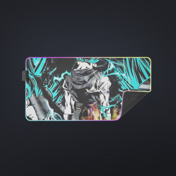 Dragon Ball Gogeta Super Saiyan Power Up Potara Fusion Design cool LED Mouse Pad