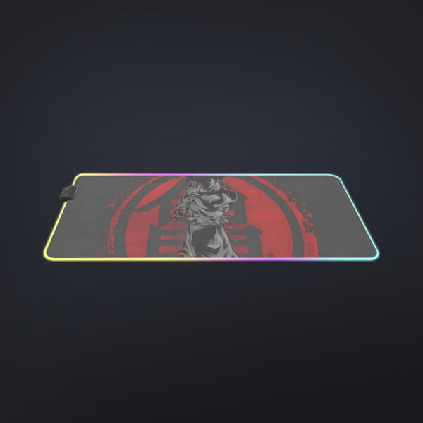 Dragon Ball Z Goku's Logo cool LED Mouse Pad