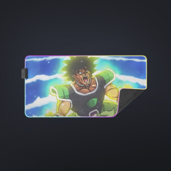 Dragon Ball Z Broly Wearing His Control Mechanism cool  LED Mouse Pad