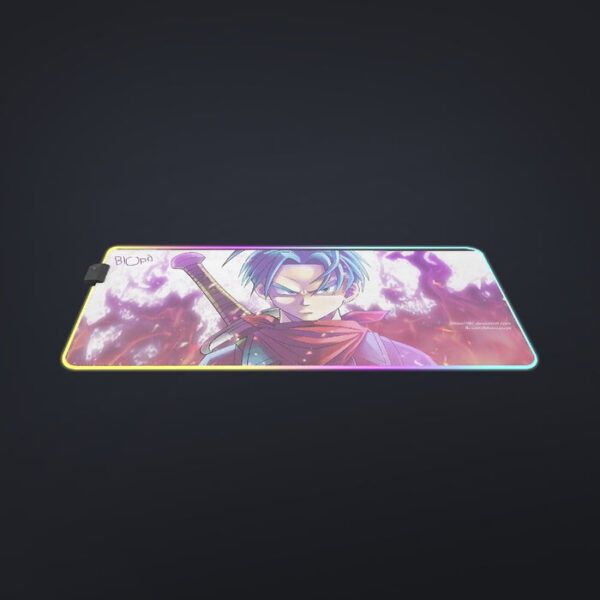 Future Trunks DBS Powerful Fighter Super Saiyan Cool Trendy cool LED Mouse Pad