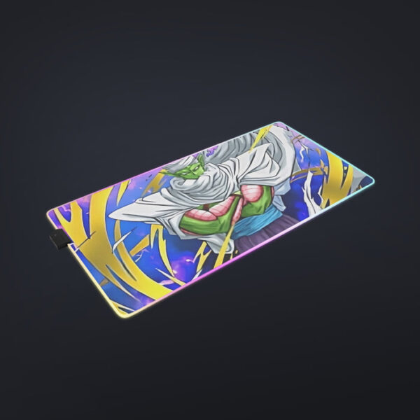 Dragon Ball Angry Piccolo Waiting Fight Aura Yellow Fashion cool LED Mouse Pad