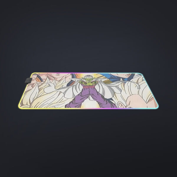 Dragon Ball Goku Vegeta Saiyan Piccolo Namekian Vibrant Design Cool LED Mouse Pad