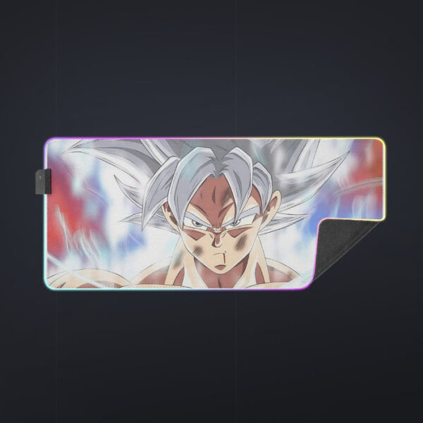 Dragon Ball Super Goku Ultra Instinct cool LED Mouse Pad