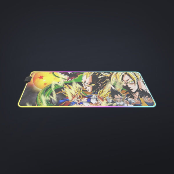 Dragon Ball GT Vegeta Transformations LED Mouse Pad