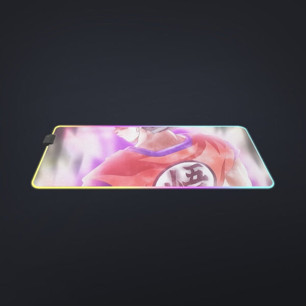 Dragon Ball Super Goku Kaioken Cool Purple Aura Casual cool LED  Mouse Pad