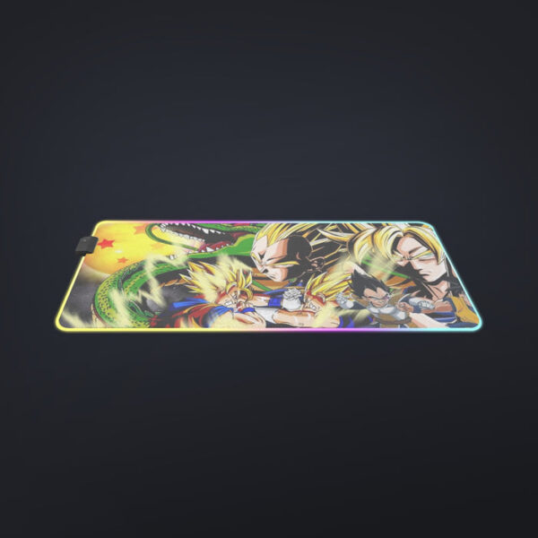 Dragon Ball GT Vegeta Transformations LED Mouse Pad