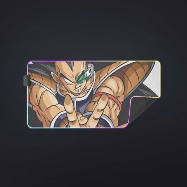 Dragon Ball Z Awesome Saiyan Raditz Fighter Stance cool  LED Mouse Pad