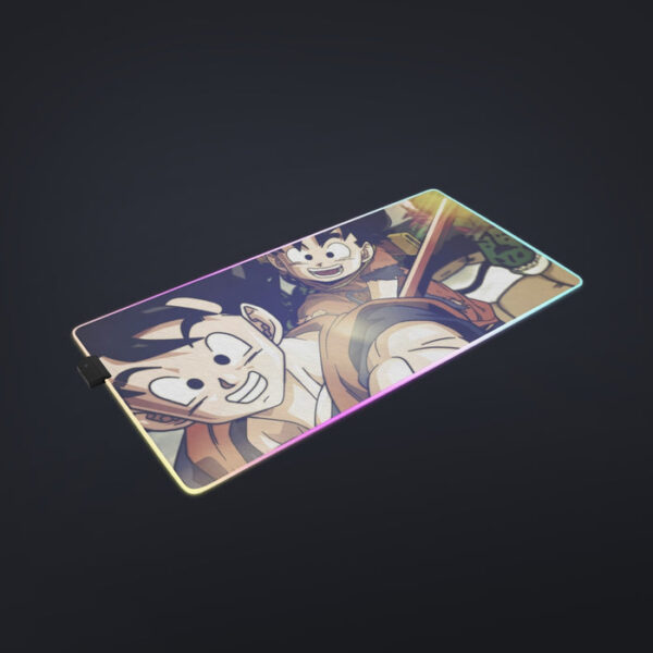 Dragon Ball Z Goku Gohan  LED Mouse Pad