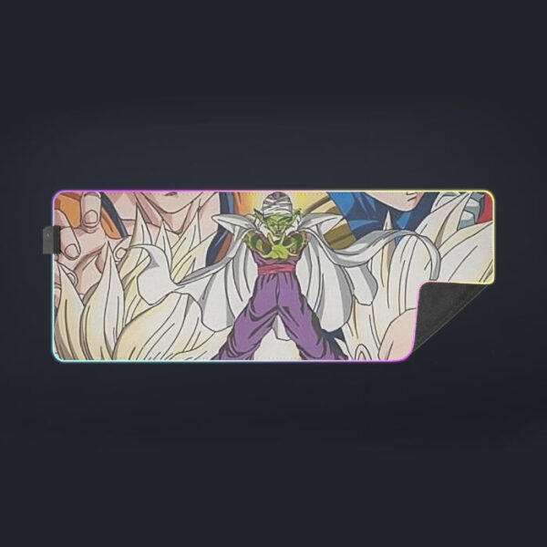 Dragon Ball Goku Vegeta Saiyan Piccolo Namekian Vibrant Design Cool LED Mouse Pad