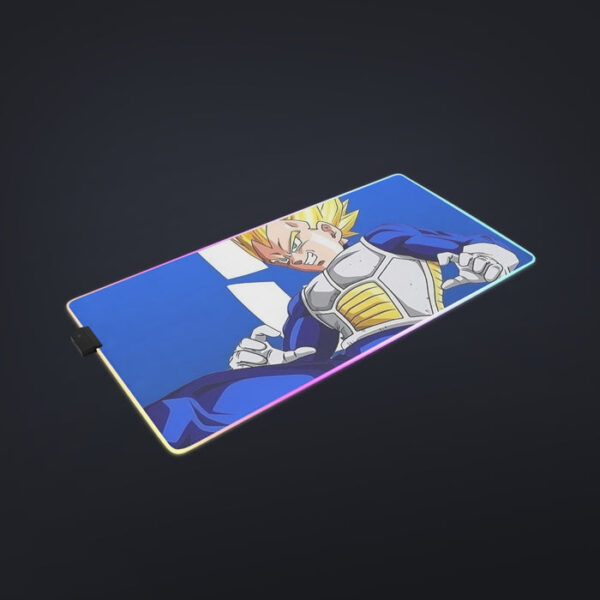 Vegeta With Background Word Dragon Ball cool LED  Mouse Pad