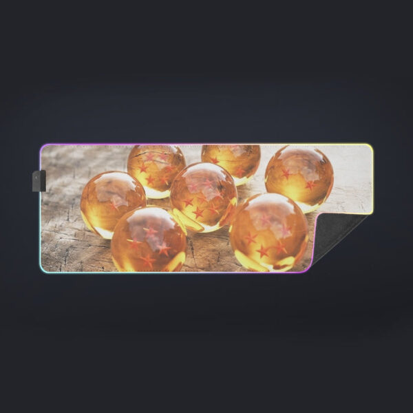 Dragon Ball Z Shenron Dope 7 Stars Crystal Balls Set cool LED Mouse Pad