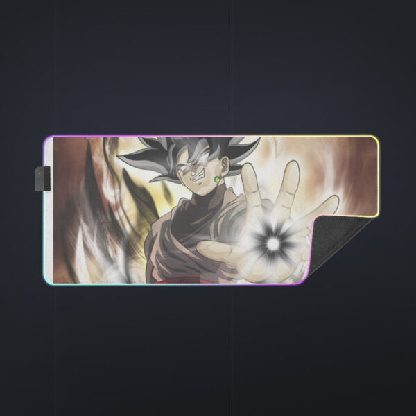 Dragon Ball Super Black Goku Black Hole Creation cool LED Gaming Mouse Pad