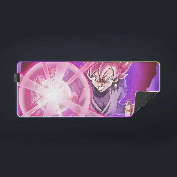 Goku Black Zamasu Super Saiyan Rose Powerful Aura Skills Dope cool LED Mouse Pad