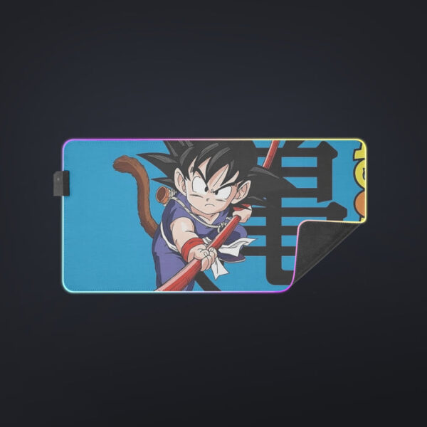 Young Goku cool  LED Mouse Pad