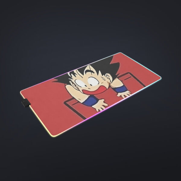 Dragon Ball Cute Goku Kid Pocket Simple Design Streetwear cool LED Mouse Pad