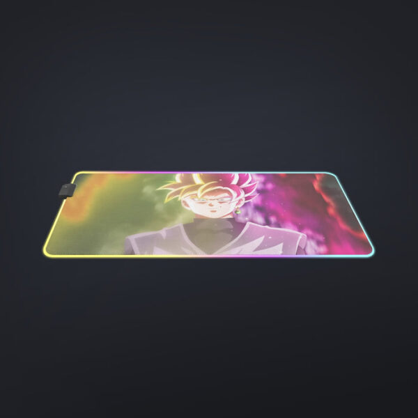 Dragon Ball Super Saiyan Black Goku Rose 2 Epic Style cool  LED Mouse Pad