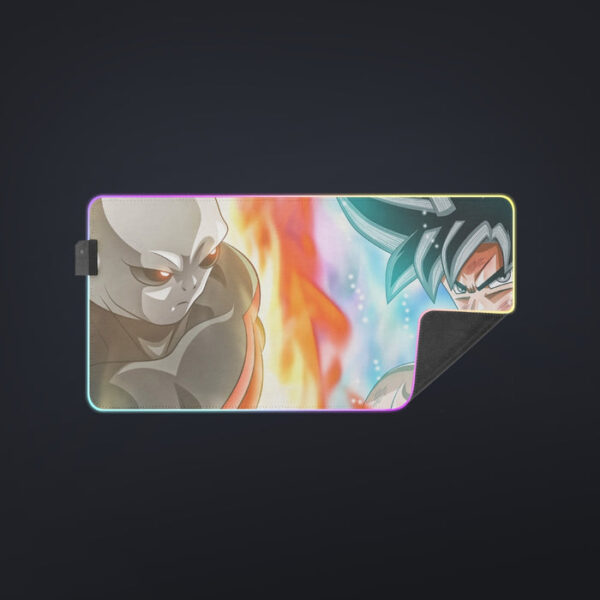 Dragon Ball Super Goku vs Jiren Overflowing Aura cool LED Mouse Pad