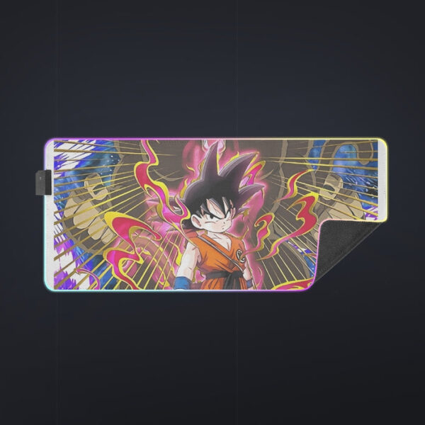 Great Ape Monkey Kid Goku Galaxy High-Quality Battle 3D cool LED  Mouse Pad