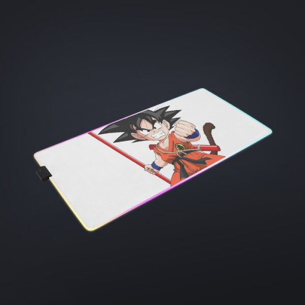 Kid Goku Fighting Dragon Ball Z cool LED Mouse Pad