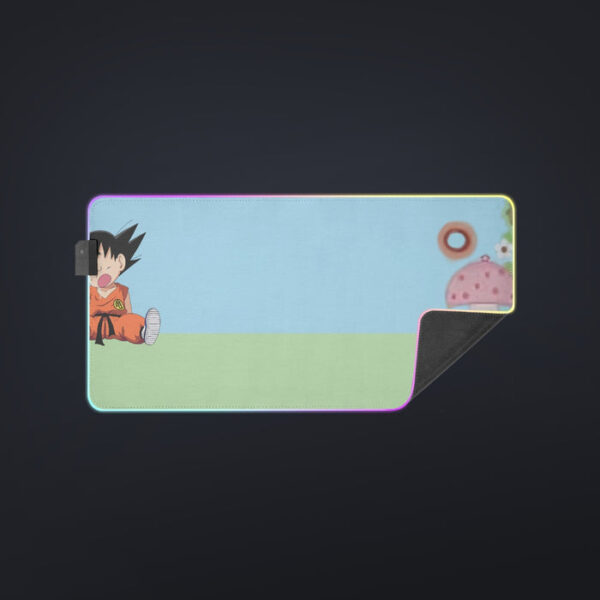 Dragon Ball Goku Kid Cute Day Dreamer Sleeping Anime Design  cool LED Mouse Pad