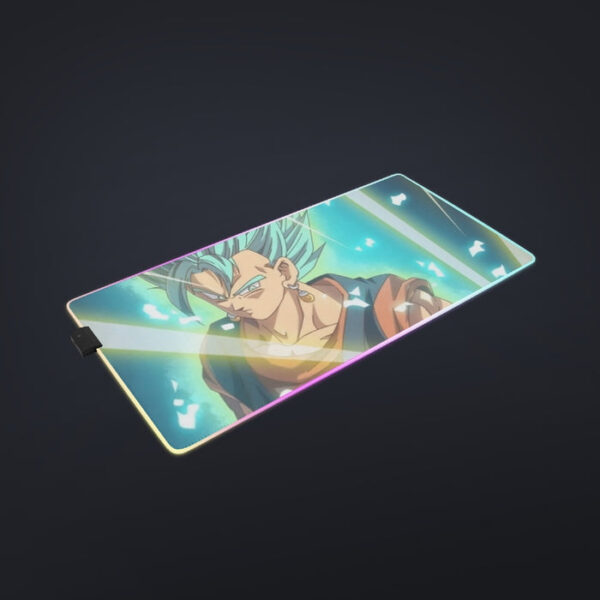 Dragon Ball Vegito Blue Super Saiyan Big Bang Flash cool LED Mouse Pad