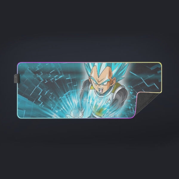 Dragon Ball Super Vegeta Blue Double Galick Gun Epic cool LED Mouse Pad