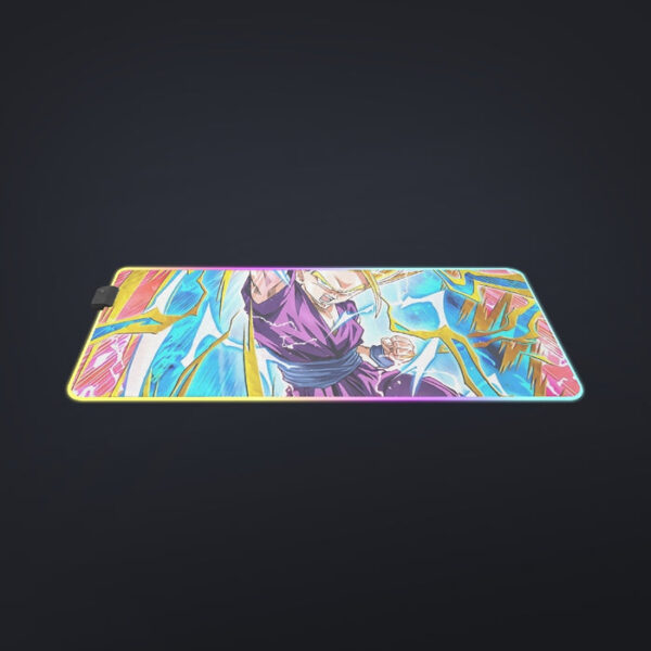 Teen Gohan Dragon Ball Full Tilt Kamehameha Super Saiyan 2 Cool LED Mouse Pad