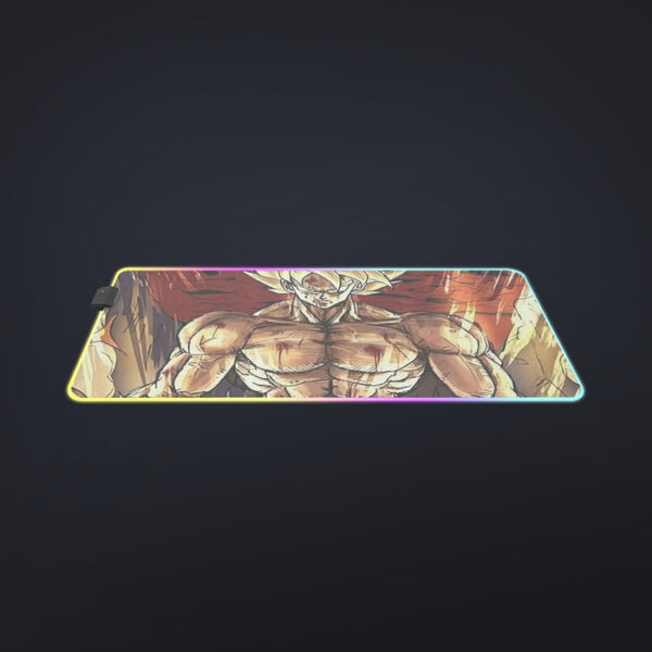 Powerful Goku Super Saiyan 2 Transformation SSJ2 cool  LED Mouse Pad