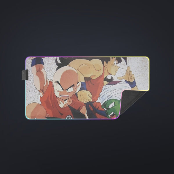 Dragon Ball Goku Piccolo Krillin Heroes Group Awesome Design cool LED Mouse Pad