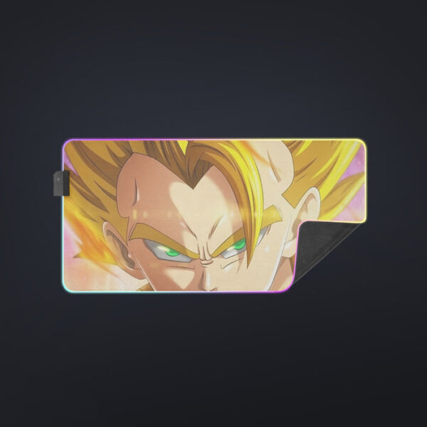 Dragon Ball Z Gogeta Super Saiyan Warrior Power Full Print Streetwear Cool Design cool LED Mouse Pad