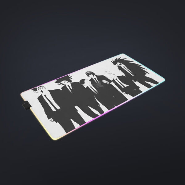 Dragon Ball Characters With Reservoir Dogs Movie Pose cool LED  Mouse Pad