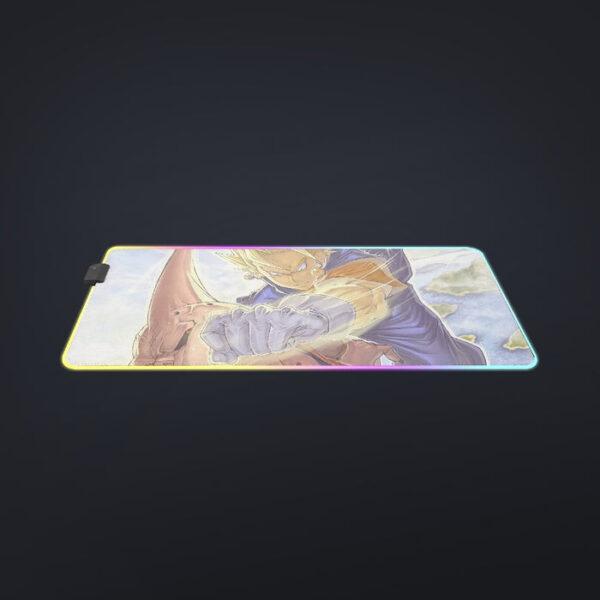 Dragon Ball Z Vegito Punching Super Buu cool LED  Mouse Pad