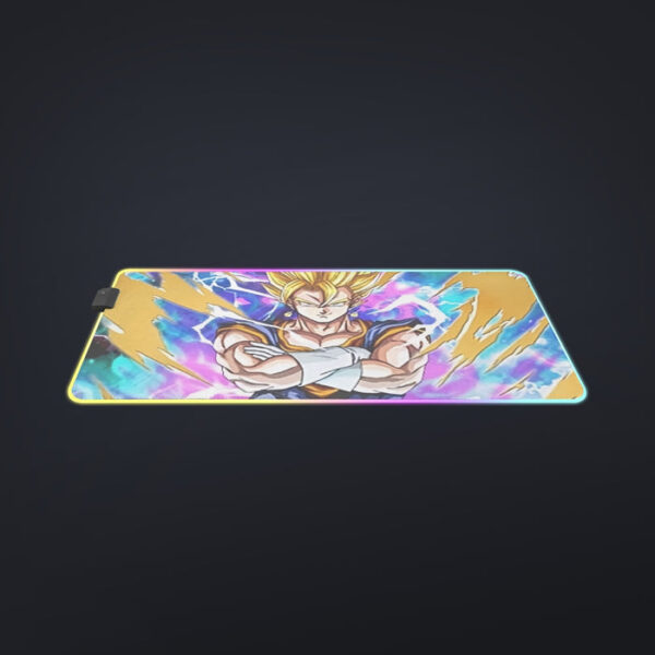 Dragon Ball Vegito Super Power Aura Thunder Earing Super Saiyan cool LED  Mouse Pad